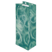 緑の大理石 ワインギフトバッグ (裏面アングル)