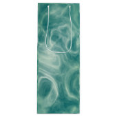 緑の大理石 ワインギフトバッグ (正面)