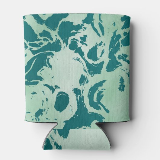 緑の大理石 缶クーラー (裏面)