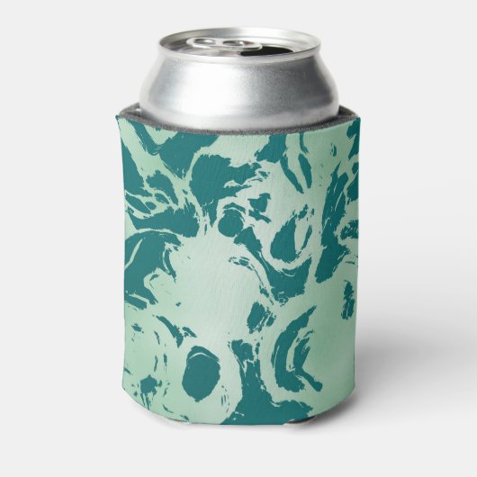 緑の大理石 缶クーラー (缶裏面)