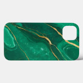 緑の大理石 Case-Mate iPhoneケース (裏面 (横))