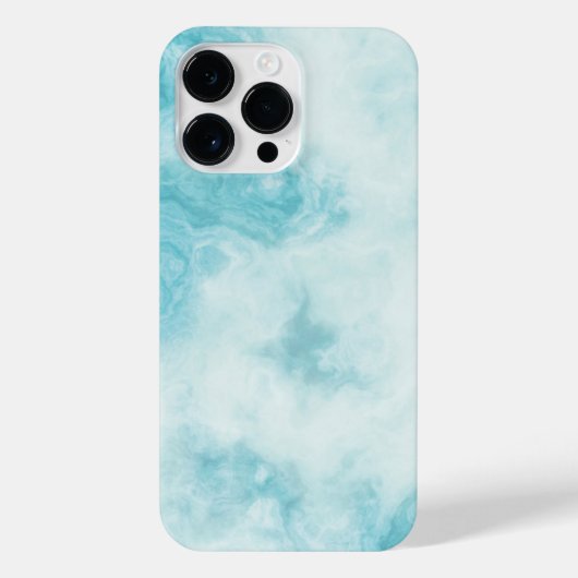 緑の大理石iPhone 14 Pro最大 iPhoneケース (裏面)