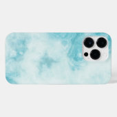 緑の大理石iPhone 14 Pro最大 iPhoneケース (裏面横)