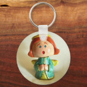 緑の天使IV キーホルダー (正面)