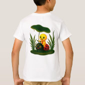 緑の天蓋の下 Tシャツ (裏面)