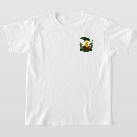緑の天蓋の下 Tシャツ (レイダウン)