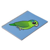 緑の太平洋のParrotlet ノートブック (左側)