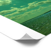 緑の太陽 ポスター (角)