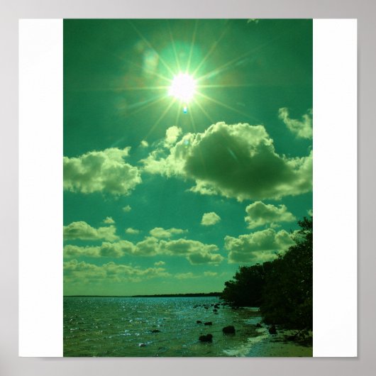 緑の太陽 ポスター (正面)