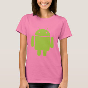 緑の女性小柄い人間の特徴をもつTシャツ Tシャツ