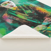 緑の女性 シェルパブランケット (3/4)