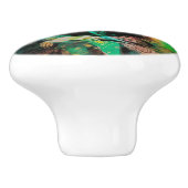 緑の女性 セラミックノブ (側面)