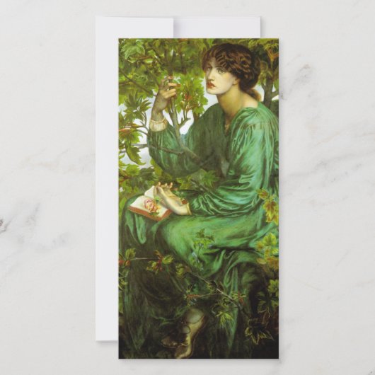 緑の女性（デイドリーム） (by D.G. Rosetti) カード (正面)