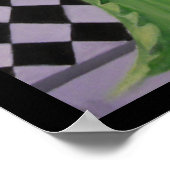 緑の女性 ポスター (角)