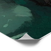 緑の女性 ポスター (角)