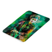 緑の女性 マグネット (左側)