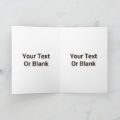 緑の女性 – 木材 シーズンカード (内部)