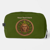 緑の女性 – 木材 ドップキット (正面)