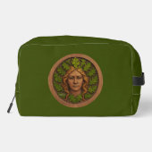 緑の女性 – 木材 ドップキット (裏面)