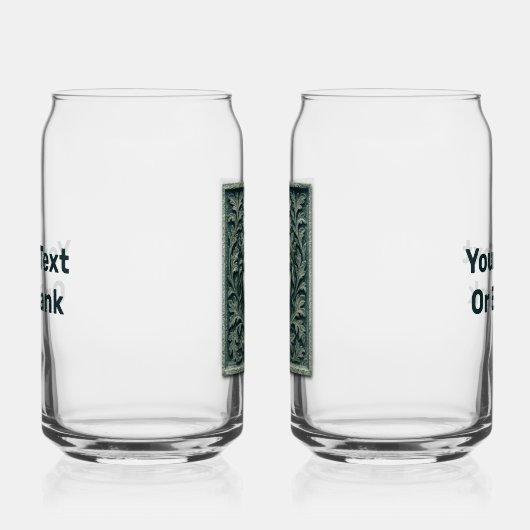 緑の女性 – 石 ガラス缶 (右)