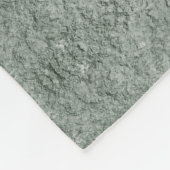 緑の女性 – 石 フリースブランケット (角)