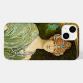 緑の女性 Case-Mate iPhoneケース (裏面 (横))
