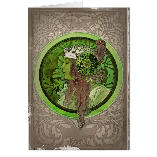 緑の女性 – LAUREL (正面)