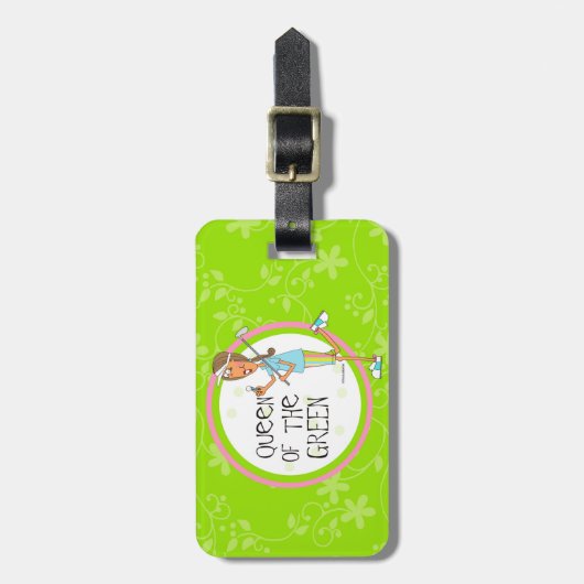 緑の女王 ラゲッジタグ (正面縦)
