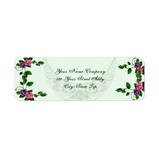 緑の女神アップライトクレセント ラベル (正面)