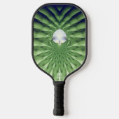 緑の女神 – USAピックボール承認パドル ピックルボールラケット (裏面)