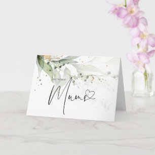 緑の妊娠告知ベビーが母親に公開 カード