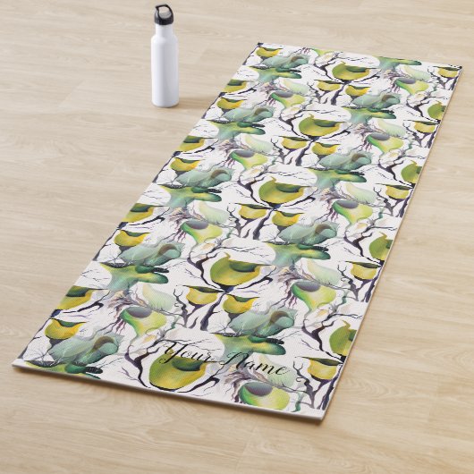 緑の妖精の国の植物、サステナビリティサポーター ヨガマット (インサイチュ)