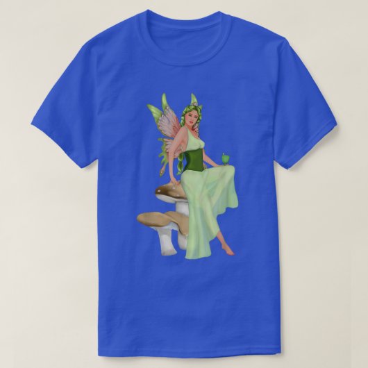 緑の妖精をアブシンザ Tシャツ (デザイン正面)