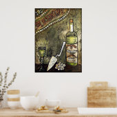 緑の妖精を吸い取る ポスター (キッチン)