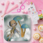 緑の妖精 ペーパープレート (パーティー)