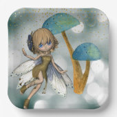 緑の妖精 ペーパープレート (正面)