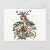 緑の妖精 ポストカード (正面)