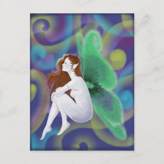 緑の妖精 ポストカード