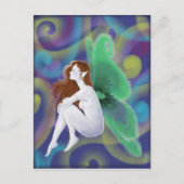 緑の妖精 ポストカード (正面)