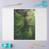 緑の妖精 薄葉紙 (クラフト)