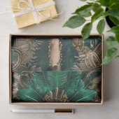 緑の威厳のある仮装でデコップレディドレス 薄葉紙 (ギフト)