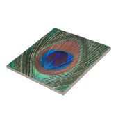 緑の孔雀の羽のタイル タイル (側面)