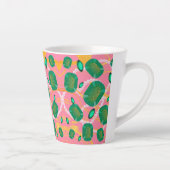 緑の宝石 カフェラテマグ (右)