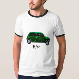 緑の小型車のTシャツ Tシャツ