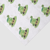 緑の小妖精の帽子の白のティッシュペーパー 薄葉紙 (詳細)