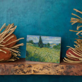 緑の小麦 | 1889 フォトプラーク (側面)