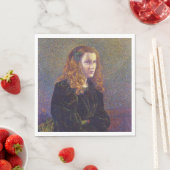 緑の少女(by Theo van Rysselberghe) スタンダードランチョンナプキン (インサイチュ)