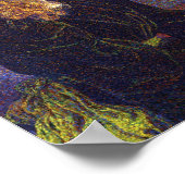 緑の少女(by Theo van Rysselberghe) ポスター (角)