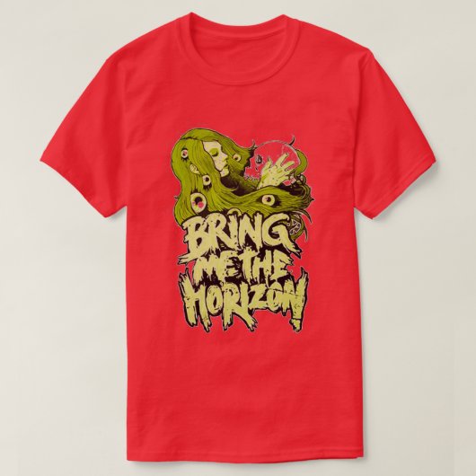 緑の少女 Tシャツ (デザイン正面)