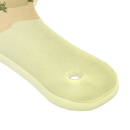 緑の山と森林の風景 カッティングボード (角)